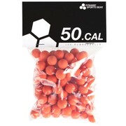 Kulki gumowe DSG 0.50cal orange a'100 szt. Dynamic Sports