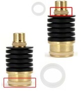 Komplet uszczlek pistona regulatora butli HP