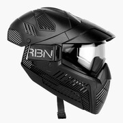 Maska paintballowa Carbon GS-F full head single black CRBN