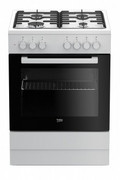 Kuchnia gazowo-elektryczna Beko FSE62120DW - zdjęcie 5