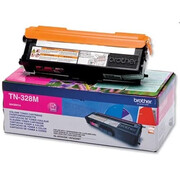 Toner Oryginalny Brother TN-328M (TN328M) (Purpurowy) otwarte pudlko nie uzywany Brother
