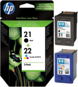 HP Tusz HP21 HP22 SD367AE, Zestaw Bk+Kolor