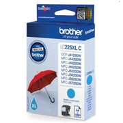 BROTHER Tusz Niebieski LC225XLC