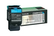 Toner Lexmark C540H1CG, niebieski (cyan), C540n/ C543dn/ C544, 2000 stron - zdjęcie 1