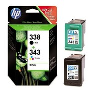 Tusze Oryginalne HP 338 + 343 (SD449EE) (komplet) Hewlet-Packard