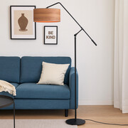 Designerska lampa stojąca z regulowanym ramieniem LIBERIA ECO