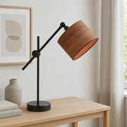 Skandynawska lampa stołowa do salonu MALI ECO z regulowanym ramieniem