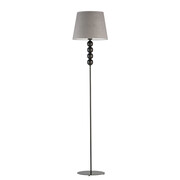 Oryginalna Lampa stojąca z welurowym abażurem SEUL VELUR