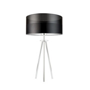 Elegancka lampa stołowa glamour do salonu ALTA GLAM na metalowym trójnogu