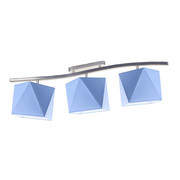 Nowoczesny plafon do pokoju dziecka FARGO z regulowanymi kloszami