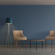 Trójnożna lampa stojąca do salonu TOKIO VELUR z włącznikiem nożnym