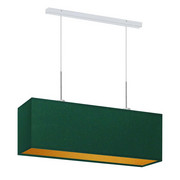 Nowoczesna lampa wisząca podłużna do kuchni MILOS GOLD