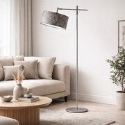 Elegancka lampa stojąca z regulowanym ramieniem MELTON