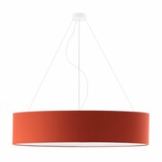 Nowoczesna lampa wisząca PORTO fi - 100 cm - kolor rdzawy