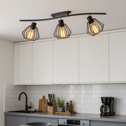 Lampa sufitowa RYGA LOFT 3-punktowa – nowoczesna lampa w stylu loftowym