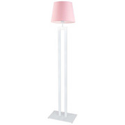 Biało różowa lampa stojąca dziecięca VEGAS