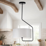 Lampa wisząca w stylu skandynawskim do kuchni LAVRIO plafon do nowoczesnego wnętrza