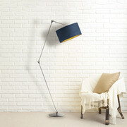 Lampa podłogowa z regulowanym ramieniem BARI VELUR