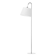 Nowoczesna lampa stojąca w białym kolorze TALLIN