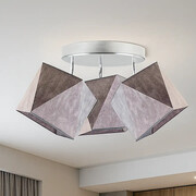 Designerska lampa sufitowa do salonu MINORKA 3 punktowa regulowana LED