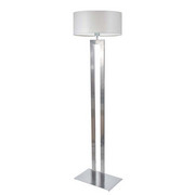 Lampa stojąca z jasnoszarym abażurem KALIFORNIA