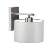 Kinkiet z szarym abażurem SPLIT w stylu skandynawskim