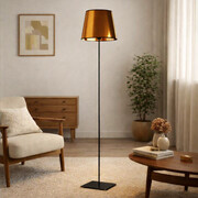 Designerska lampa stojąca do salonu PALERMO MIRROR