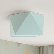 Miętowa lampa sufitowa dla dzieci KOLORADO