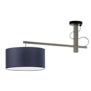 Lampa przysufitowa z drewnianym stelażem FOGGIA