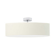 Klasyczna lampa sufitowa do jadalni w kolorze kremowym WENECJA fi - 60 cm - kolor ecru