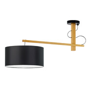 Lampa wisząca drewniana FOGGIA z regulowaną wysokością