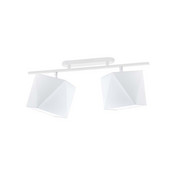 Biały plafon sufitowy LED AKRON