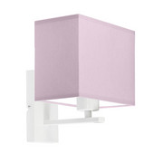 Biały kinkiet dziecięcy MALAGA w nowoczesnym stylu