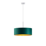 Lampa wisząca z abażurem SINTRA GOLD fi - 50 cm