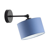 Kinkiet dla chłopca z niebieskim abażurem TETE