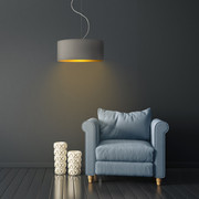 Oświetlenie pokojowe wiszące HAJFA GOLD fi - 30 cm