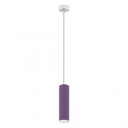 Pojedyncza lampa wisząca do jadalni nad stół BEJRUT w kolorze fioletowym