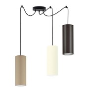 Kolorowa lampa wisząca do salonu typu pająka VIZELA T3