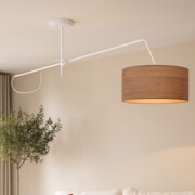 Lampa wisząca na regulowanym ramieniu RIO ECO biała