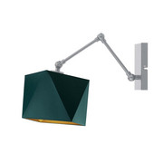 Lampa ścienna z łamanym ramieniem AMARILLO GOLD