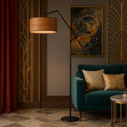 Nowoczesna lampa podłogowa regulowana do salonu LIBERIA ECO