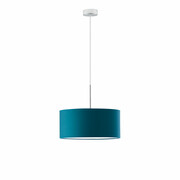 Elegancka lampa wisząca do salonu SINTRA fi - 40 cm - kolor morski