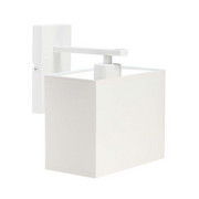 Biała lampa ścienna do sypialni MALTA