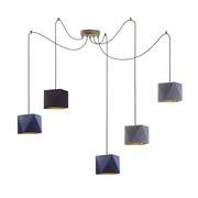 Lampa wisząca z regulacją wysokości KANO D5 GOLD