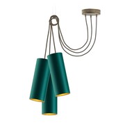 Żyrandol kuchenny VIZELA T3 GOLD