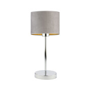 Skandynawska lampa stołowa do salonu NICEA VELUR