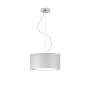 Jasnoszara lampa wisząca w stylu skandynawskim HAJFA fi - 30 cm