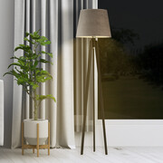 Lampa podłogowa na trzech nogach CURACAO VELUR