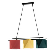 Kolorowa lampa wisząca MALIBU
