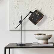 Designerska lampa stołowa z regulacją kąta padania światła MALI MARMUR